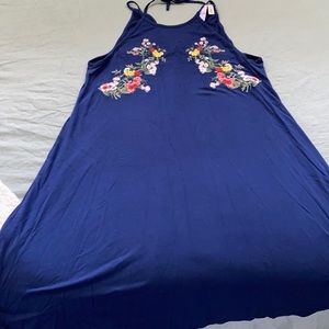 Worn once! Scrappy flow mini dress